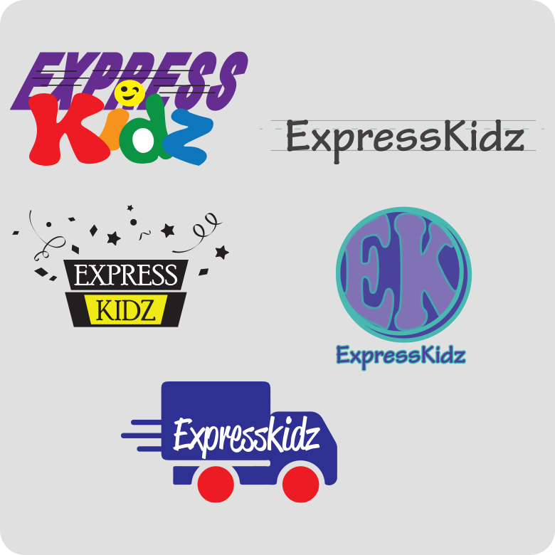 Express Kidz Logo design ideas