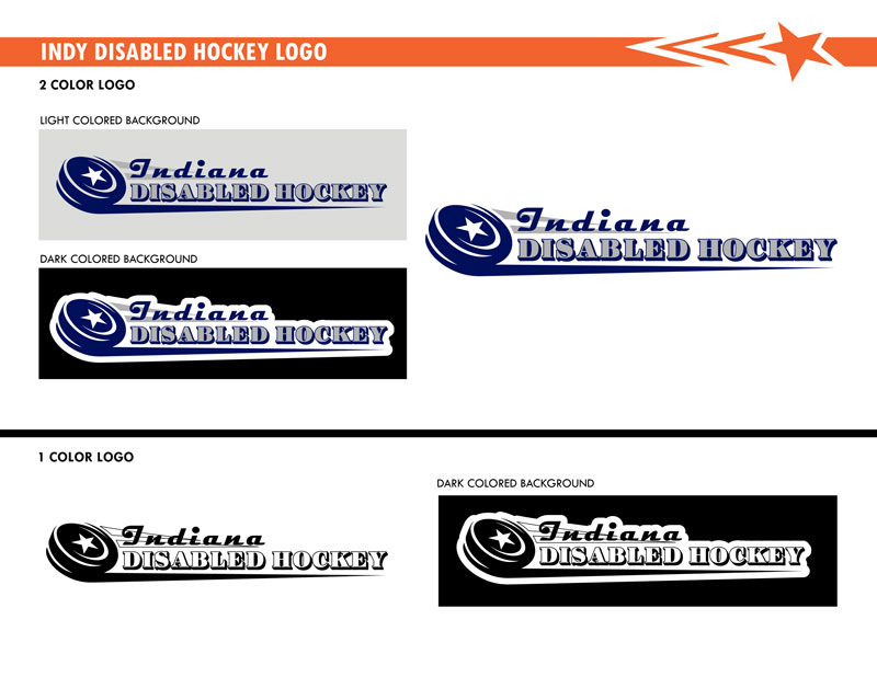 Indy Sled Hockey Style Guide: logo