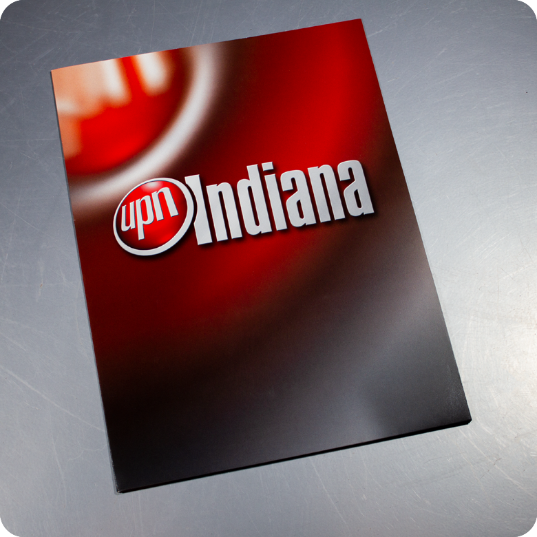 UPN Indiana paper folder